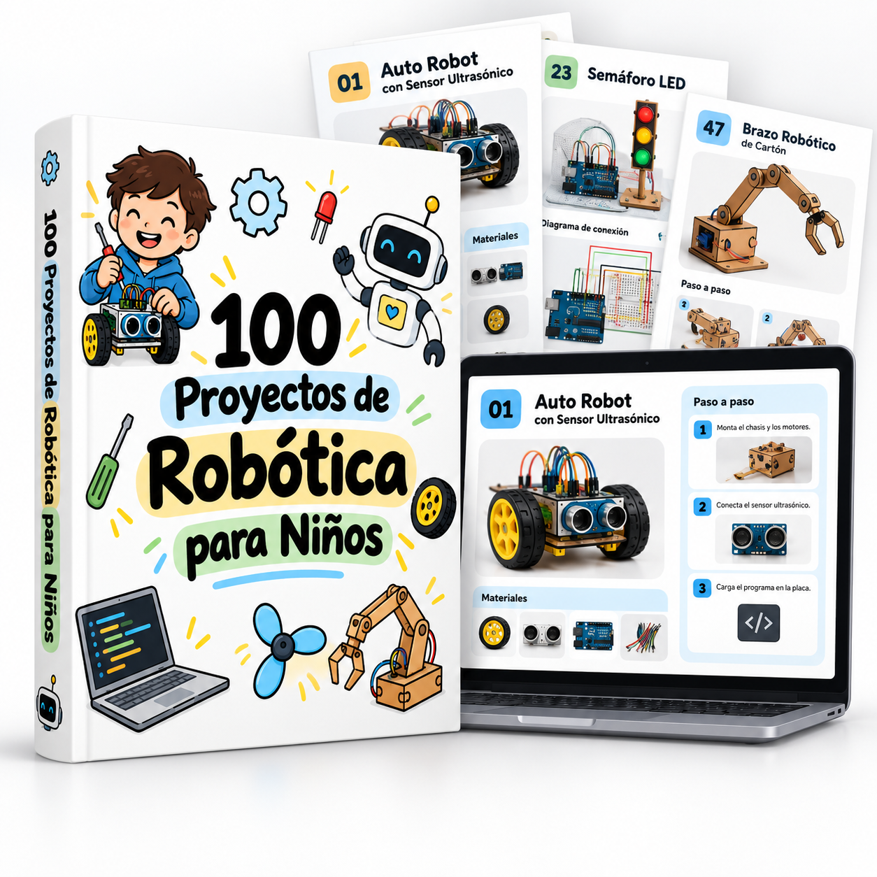 100 Projetos de Robótica para Crianças